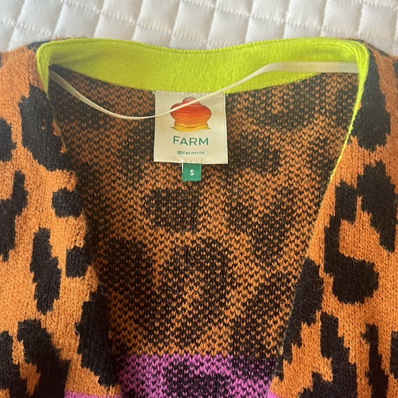 Farm Rio Leopard Cardigan - Picture 5 of 5